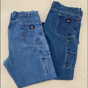 2 Pair - MEN’S DICKIES CARPENTER JEANS
